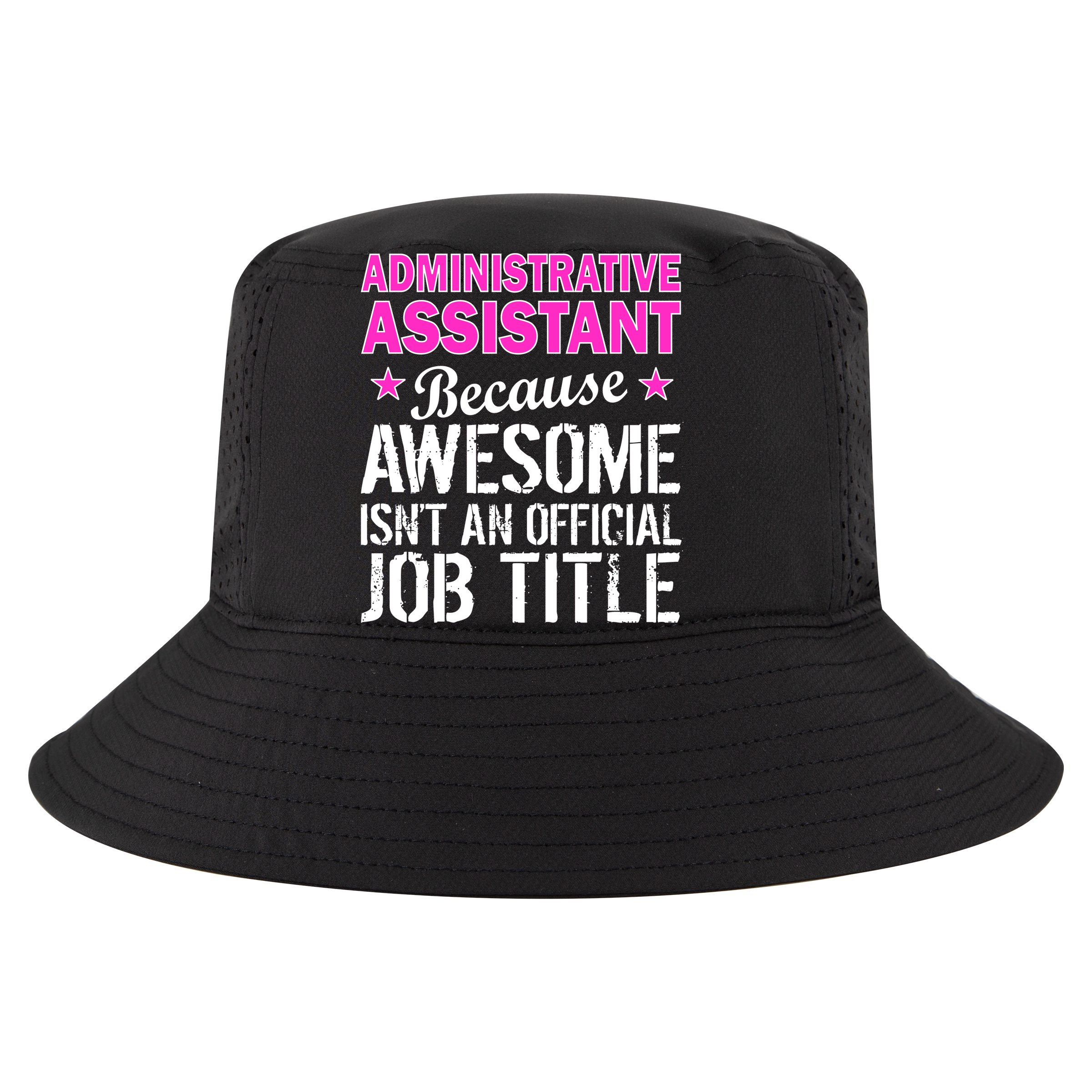 Administrative Assistant Awesome Job Title Youth Performance Sprint T-Shirt