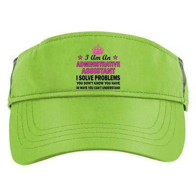 Administrative Assistant Solving Problems Adult Drive Performance Visor