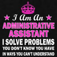 Administrative Assistant Solving Problems Ladies PosiCharge Tri-Blend Wicking Tank