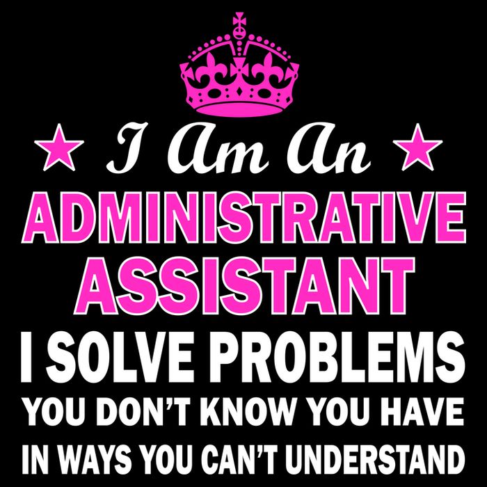 Administrative Assistant Solving Problems Daily Commute Backpack