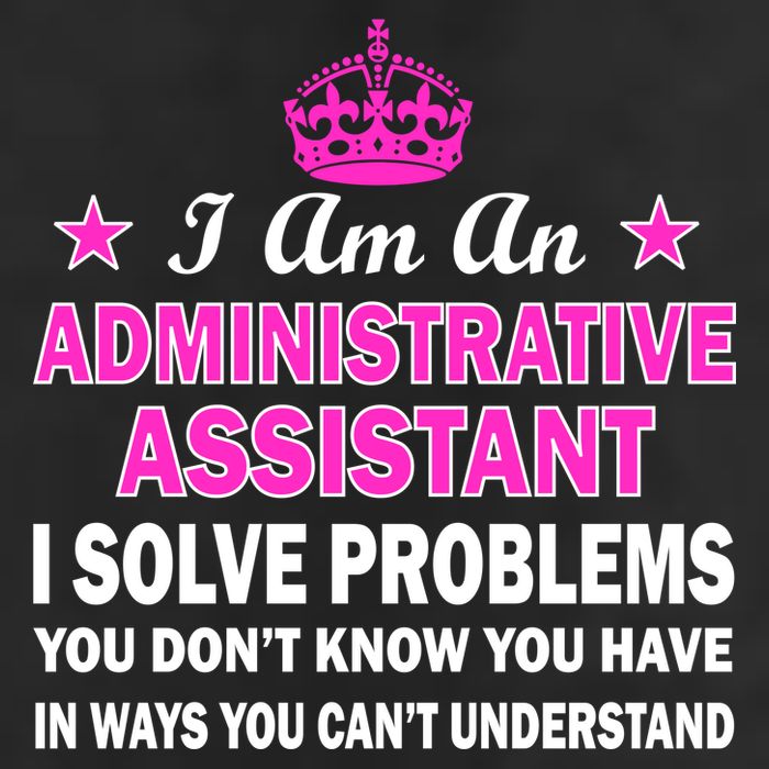 Administrative Assistant Solving Problems Microfiber Hand Towel