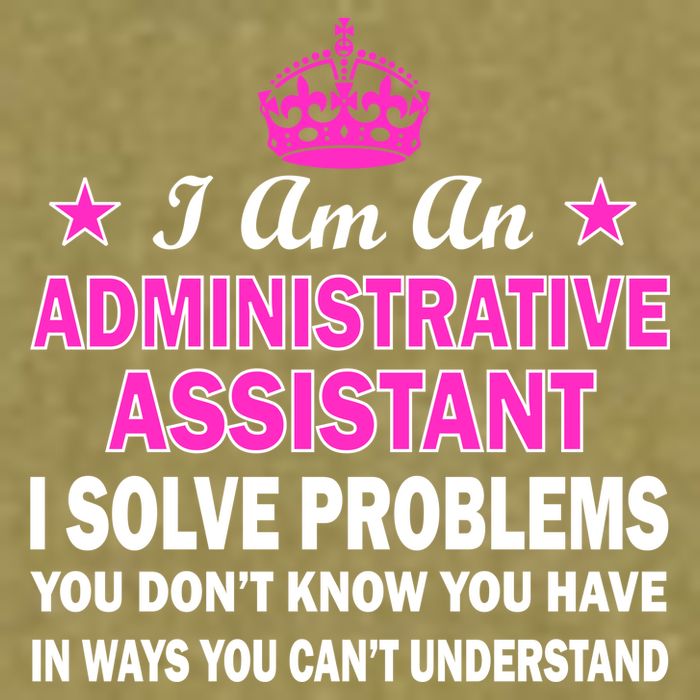 Administrative Assistant Solving Problems Garment-Dyed Women's Muscle Tee