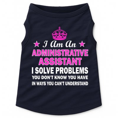 Administrative Assistant Solving Problems Doggie Tank