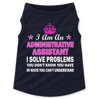 Administrative Assistant Solving Problems Doggie Tank