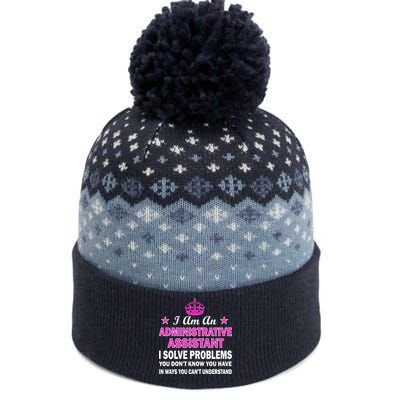 Administrative Assistant Solving Problems The Baniff Cuffed Pom Beanie