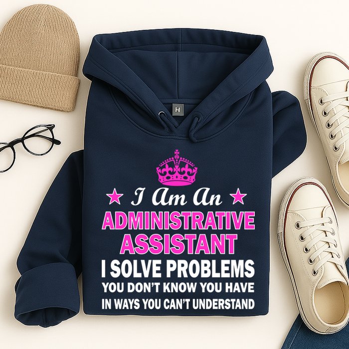 Administrative Assistant Solving Problems Hoodie