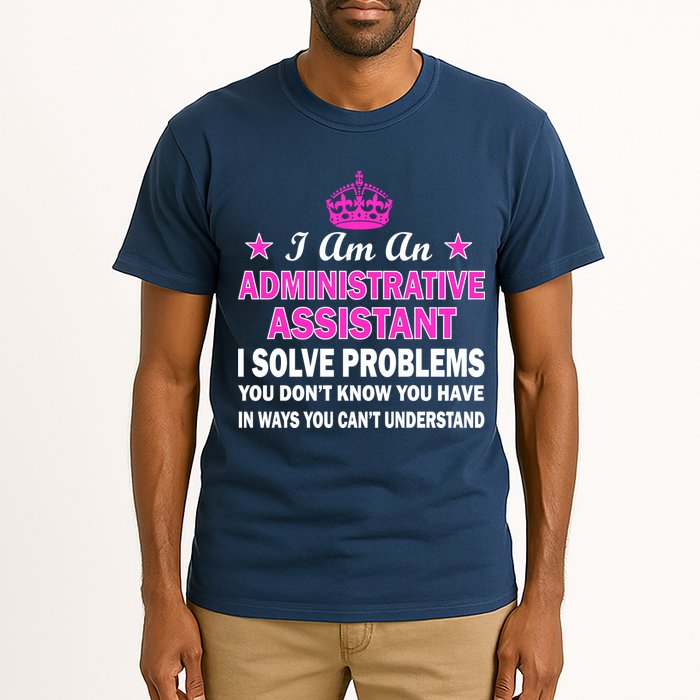Administrative Assistant Solving Problems Tall T-Shirt