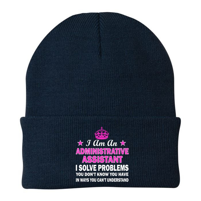 Administrative Assistant Solving Problems Beanie