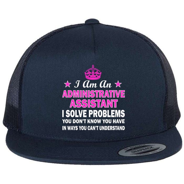 Administrative Assistant Solving Problems Flatbill Hat
