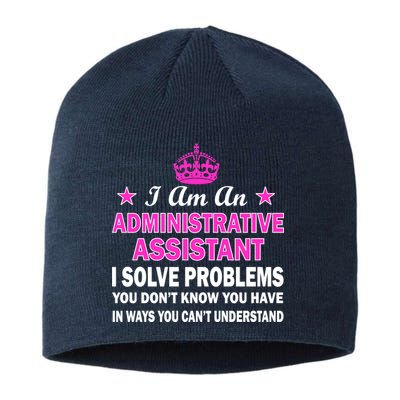 Administrative Assistant Solving Problems Sustainable Beanie