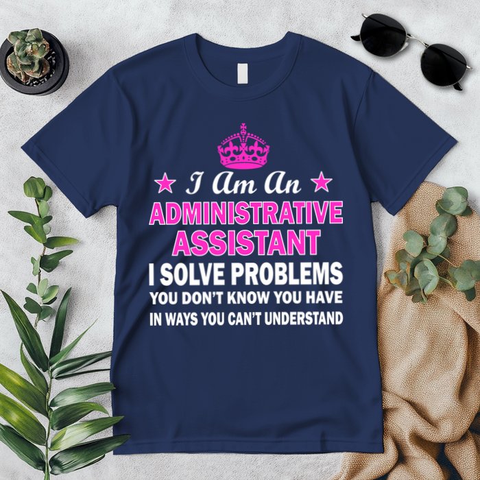 Administrative Assistant Solving Problems Premium T-Shirt