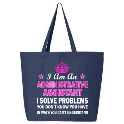 Administrative Assistant Solving Problems 25L Jumbo Tote