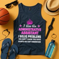 Administrative Assistant Solving Problems Tank Top