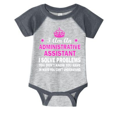 Administrative Assistant Solving Problems Infant Baby Jersey Bodysuit