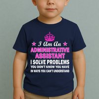 Administrative Assistant Solving Problems Toddler T-Shirt