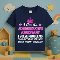 Administrative Assistant Solving Problems Toddler T-Shirt