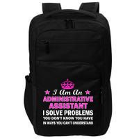 Administrative Professional Assistant Solve Problems Impact Tech Backpack