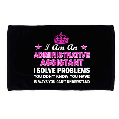 Administrative Professional Assistant Solve Problems Microfiber Hand Towel