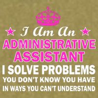 Administrative Professional Assistant Solve Problems Garment-Dyed Women's Muscle Tee