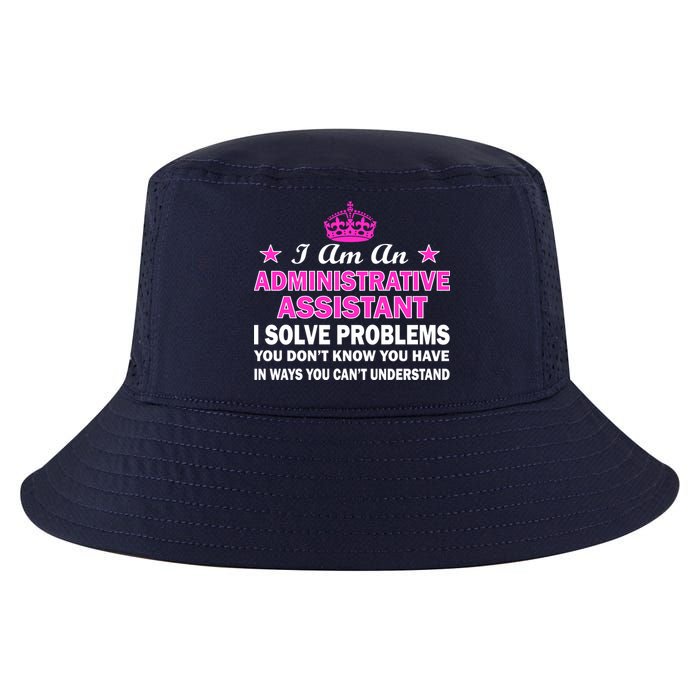 Administrative Professional Assistant Solve Problems Cool Comfort Performance Bucket Hat
