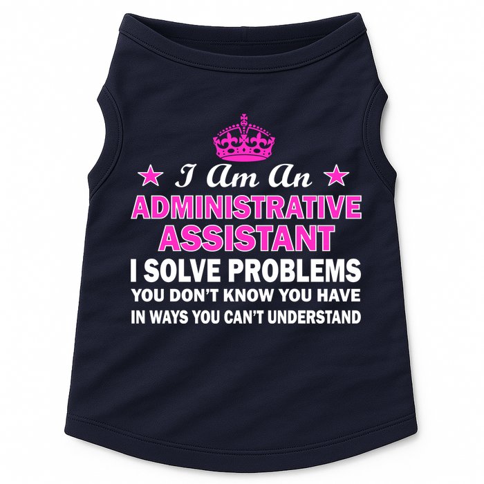 Administrative Professional Assistant Solve Problems Doggie Tank