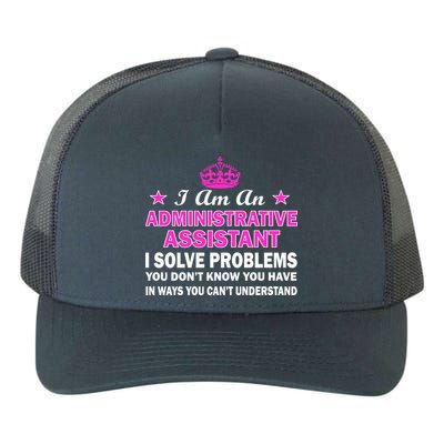 Administrative Professional Assistant Solve Problems Yupoong Adult 5-Panel Trucker Hat