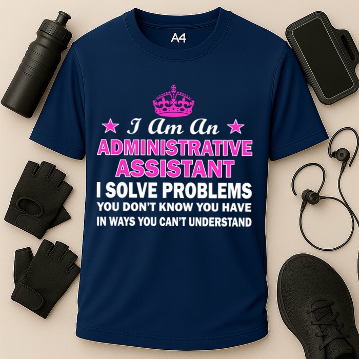 Administrative Professional Assistant Solve Problems Performance Shirt