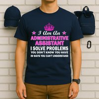 Administrative Professional Assistant Solve Problems T-Shirt