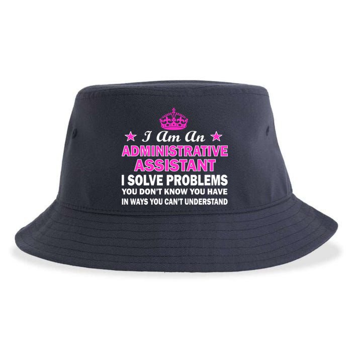 Administrative Professional Assistant Solve Problems Sustainable Bucket Hat