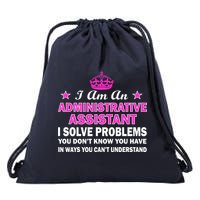 Administrative Professional Assistant Solve Problems Drawstring Bag