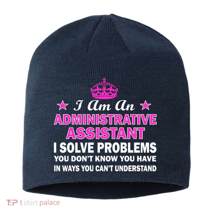 Administrative Professional Assistant Solve Problems Sustainable Beanie