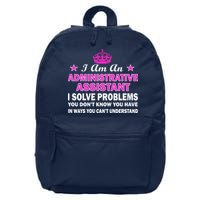 Administrative Professional Assistant Solve Problems 16 in Basic Backpack