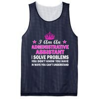 Administrative Professional Assistant Solve Problems Mesh Reversible Basketball Jersey Tank