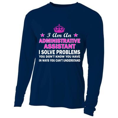 Administrative Professional Assistant Solve Problems Cooling Performance Long Sleeve Crew