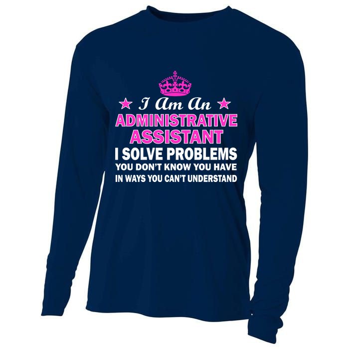 Administrative Professional Assistant Solve Problems Cooling Performance Long Sleeve Crew