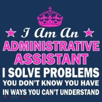 Administrative Professional Assistant Solve Problems 25L Jumbo Tote