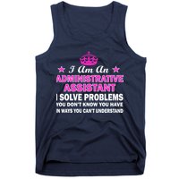 Administrative Professional Assistant Solve Problems Tank Top