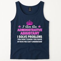 Administrative Professional Assistant Solve Problems Tank Top