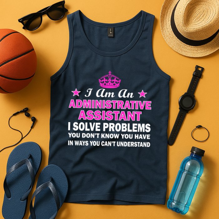 Administrative Professional Assistant Solve Problems Tank Top