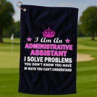 Administrative Professional Assistant Solve Problems Golf Towel