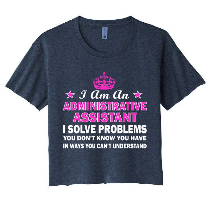 Administrative Professional Assistant Solve Problems Crop Top