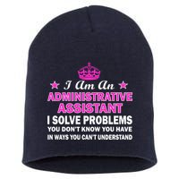Administrative Professional Assistant Solve Problems Short Acrylic Beanie