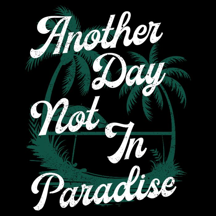 Another Day Not In Paradise 7-Panel Snapback Hat