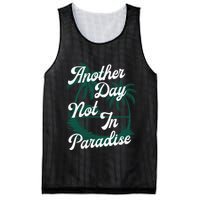 Another Day Not In Paradise Mesh Reversible Basketball Jersey Tank