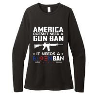 America Doesnt Need A Gun Ban It Needs A Bidenban Womens CVC Long Sleeve Shirt