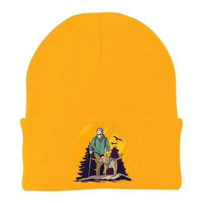 Adventure Dog Nature Adventure Camping Gear Present Knit Cap Winter Beanie