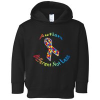 Autism Different Not Less For Autism Awareness Toddler Hoodie