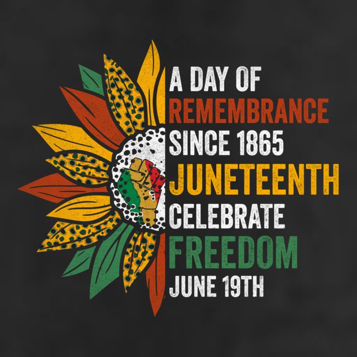 A Day Of Remembrance Since 1985 Junenth Celebrate Freedom Gift 7 Panel Mesh Trucker Snapback Hat