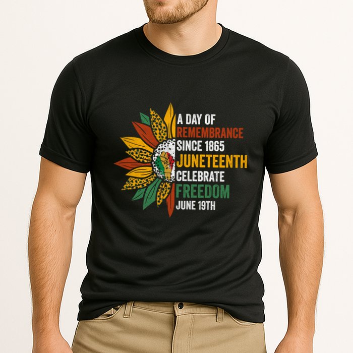 A Day Of Remembrance Since 1985 Junenth Celebrate Freedom Gift Cooling Performance Crew T-Shirt
