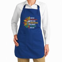 A Day Of Remembrance Since 1985 Junenth Celebrate Freedom Gift Apron